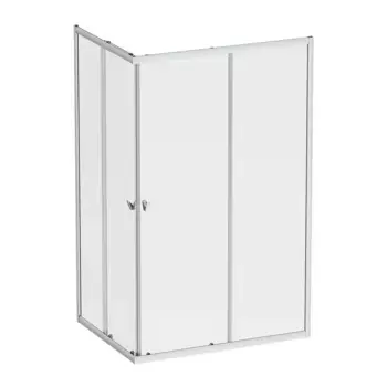 Душевое ограждение Am.Pm Sunny W87G-403-12090-MТ (120x90 серебро,стекло прозрачное)