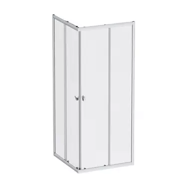 Душевое ограждение Am.Pm Sunny W87G-403-8080-МТ (80x80 серебро,стекло прозрачное)