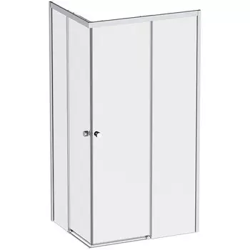 Душевое ограждение Am.Pm X-Joy Square Slide W94G-403-10080-MТ матовый хром/прозрачное, 100х80