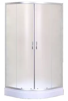 Душевое ограждение Loranto CS-8005S 80*80*195см низкий поддон 13см, стекло 4мм (2 коробки)