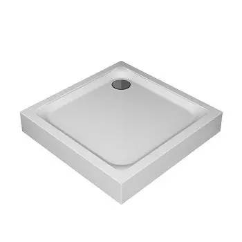 Душевой поддон Am.Pm Gem W90T-403-090W 90х90 с сифоном, белый