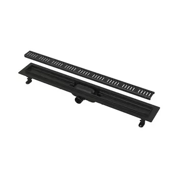 Душевой трап Alca Plast AG101101550 чёрный матовый