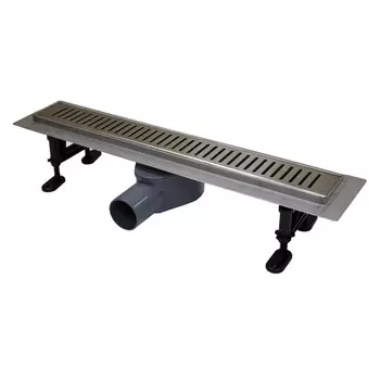Душевой трап Azario AZPP01-90 Stick (из нерж.стали с решеткой 900мм, с выходом 50мм)