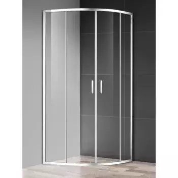 Душевой уголок Aquame AQM3801F-8 (800х800х1950мм профиль хром)