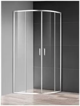 Душевой уголок Aquame AQM3801F-9 (900х900х1950мм профиль хром)