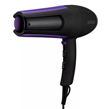 Фен Kitfort KT-3232-1 черно-фиолетовый