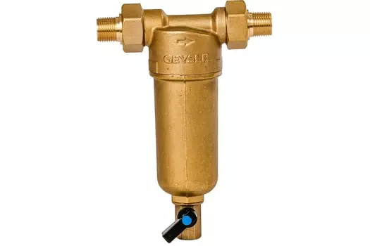 Фильтр для воды Гейзер Бастион 121 1/2 для горячей воды d60 (32668)