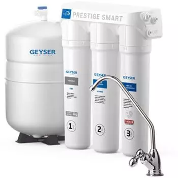 Фильтр для воды Гейзер Престиж Смарт белый 12л (20040)