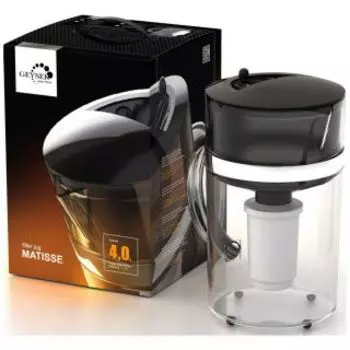 Фильтр-кувшин для воды Гейзер Матисс хром (62033)