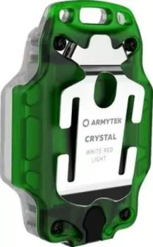 Фонарь ручной Armytek Crystal прозрачный/зеленый (F07001GR)