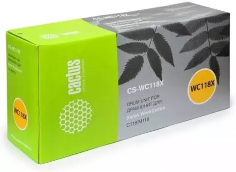 Фотобарабан Cactus CS-WC118XR 013R00589 черный