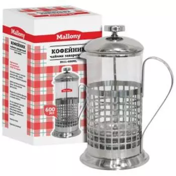 Френч-пресс Mallony Cellula B511-600ML