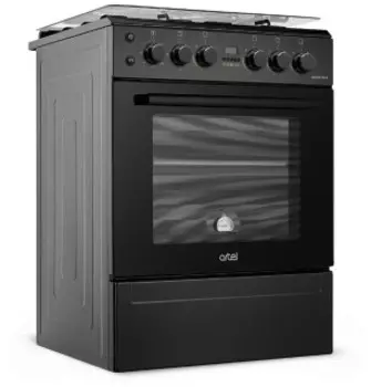 Газовая плита Artel APETITO 03-E черная (чуг.реш)