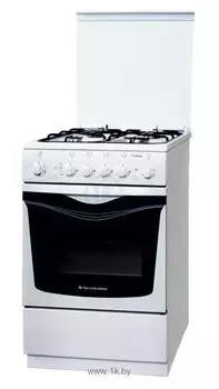 Газовая плита De Luxe 506040.14 Г (кр) чр белый