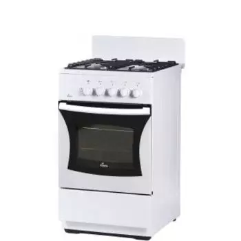 Газовая плита Flama FG 24027 W белый (без крышки)