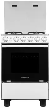 Газовая плита Horizont GS-4W белый