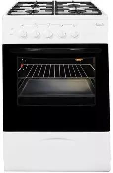 Газовая плита Лысьва ГП 400 МС-2у белый (без крышки) реш.чугун