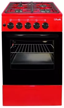 Газовая плита Лысьва ГП 400 МС-2у вишневый (без крышки)