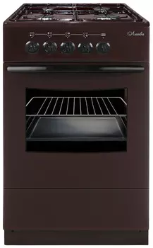 Газовая плита Лысьва ГП 4к20 МС СТ-2у коричневая (без крышки)