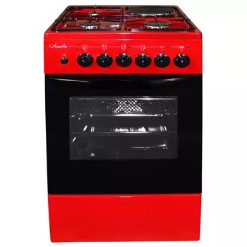 Газовая плита Лысьва ЭГ 1/3г14 МС-2у вишневый (без крышки)