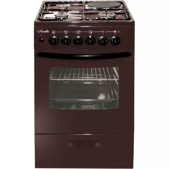 Газовая плита Лысьва ЭГ 1/3г14 МС-2у коричневый (без крышки)