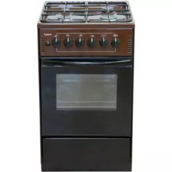 Газовая плита Лысьва ЭГ 401-2у коричневая