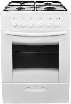 Газовая плита Лысьва ЭГ 401 МС-2у белый (без крышки)