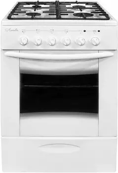 Газовая плита Лысьва ЭГ 404 МС-2у белый (без крышки)