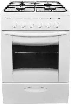 Газовая плита Лысьва ЭГ 4к01 МС-2у белый (без крышки)