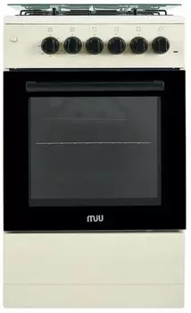 Газовая плита MIU 5015 ERP ГК LUX бежевая (электродуховка)