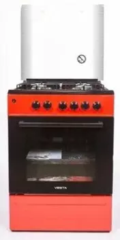 Газовая плита Vesta Valencia VGE 10-E Красный