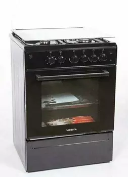 Газовая плита Vesta Valencia VKE 10-E Чёрный