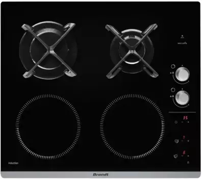 Газовая варочная панель BRANDT BPI6414BM