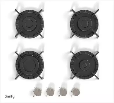 Газовая варочная панель Domfy DM6430GH WG