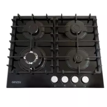 Газовая варочная панель Ginzzu HCG-472 черная