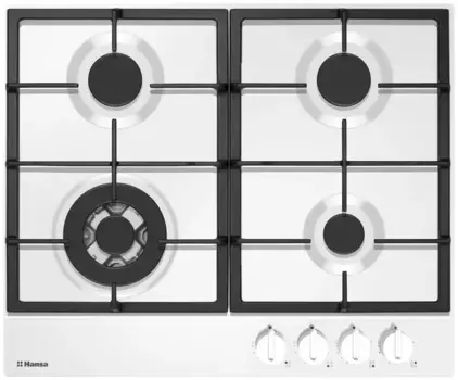 Газовая варочная панель Hansa BHGW651550 белый