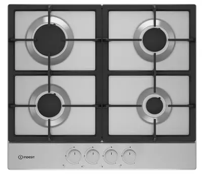 Газовая варочная панель Indesit THPM 642 IX/I