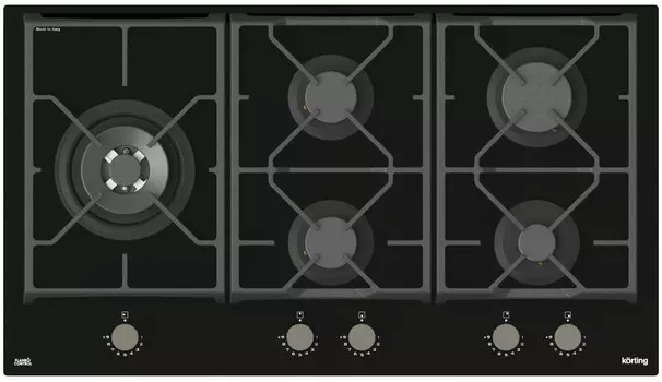 Газовая варочная панель Korting HGG 9987 CTN FLC