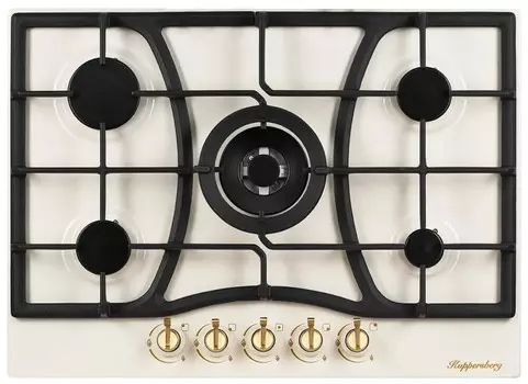 Газовая варочная панель Kuppersberg FS 703 C Bronze