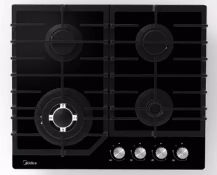 Газовая варочная панель Midea MG 645 TGB