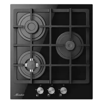 Газовая варочная панель Monsher MGG 45 Noir