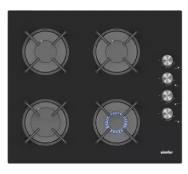 Газовая варочная панель Simfer H60K40S111
