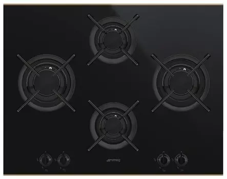 Газовая варочная панель Smeg PV664LCNR