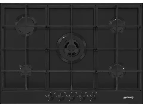 Газовая варочная панель Smeg PX375MB