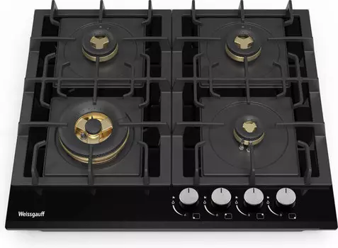 Газовая варочная панель Weissgauff HGG 6445 BL Volcano Burner