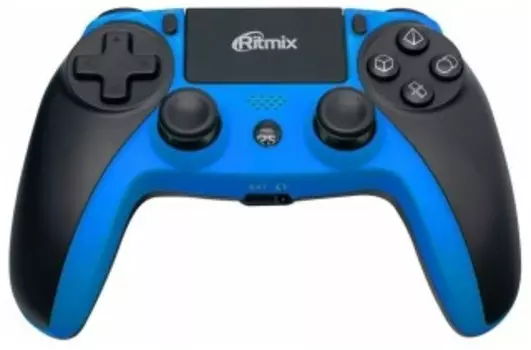 Геймпад Ritmix GP-063BTH черный/синий
