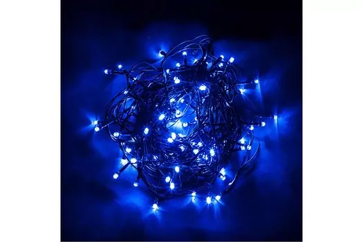 Гирлянда Feron CL07 230V 400LED синий, шнур 3м (32315)