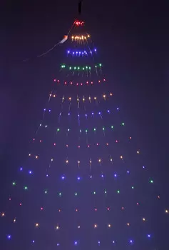 Гирлянда Эра ENIN 2NM LED Дождик 10 нитей 2м мультиколор 220V (Б0047966)
