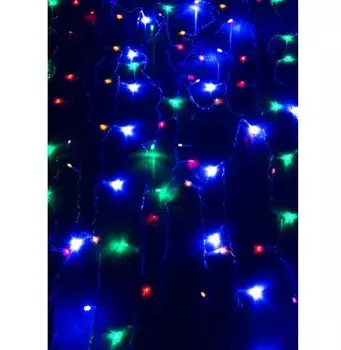 Гирлянда Космос Бахрома 2x0,7м, 100LED (KOC CUR-V22)