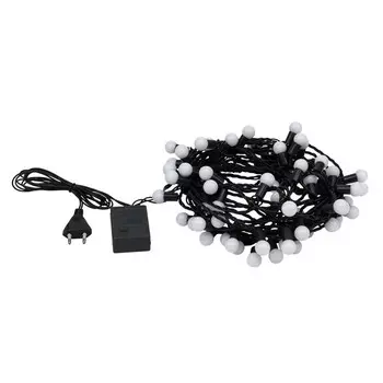 Гирлянда Neon-Night Мультишарики d17,5мм 10м 80LED МУЛЬТИ, черный ПВХ (303-509-6)